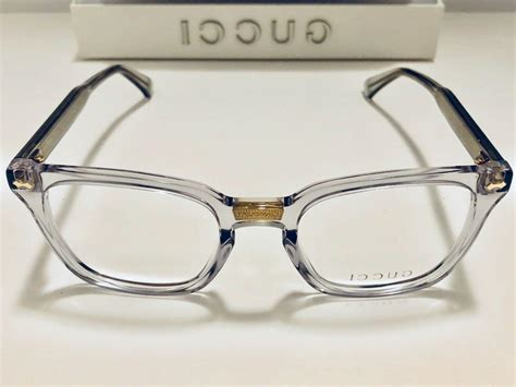 gucci clear eyeglasses frames|gucci designer eyeglass frames.